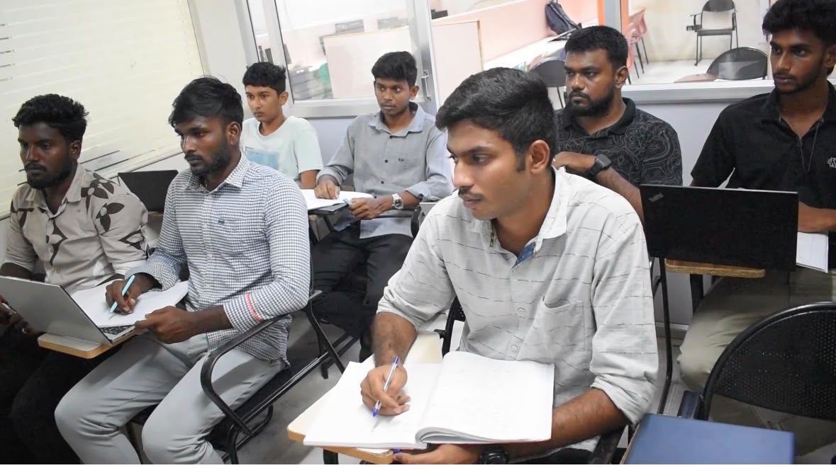 Students Attending Classroom Session